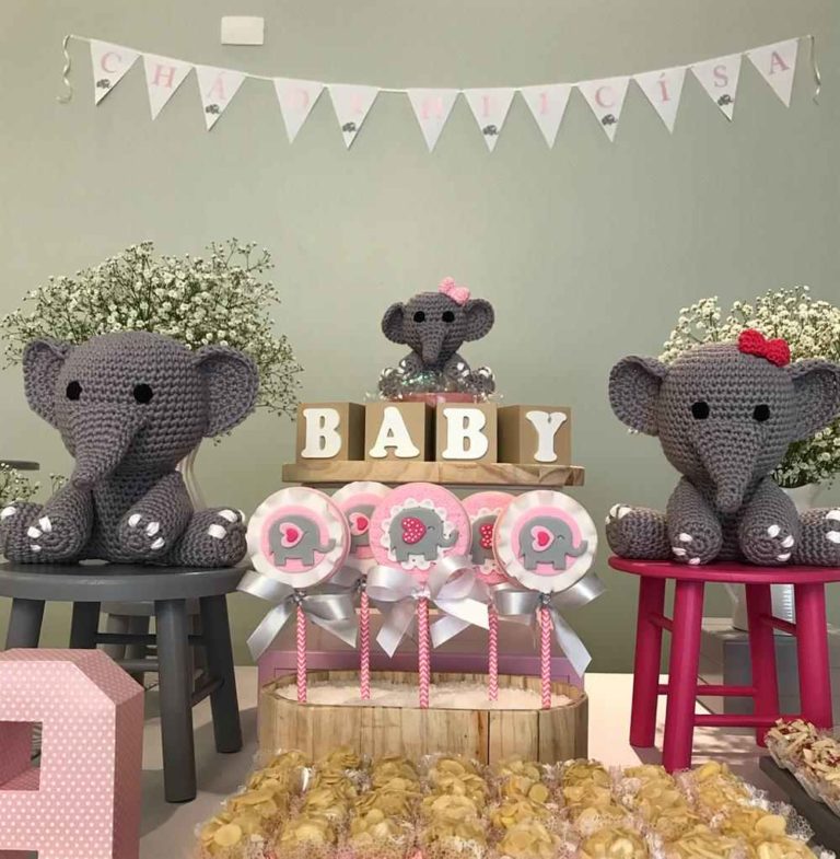 Decoração de chá de fralda: 50 ideias simples e fofas para a festa