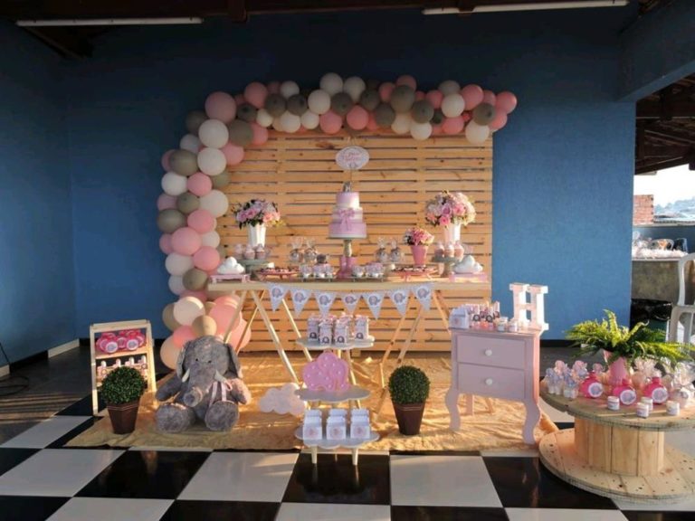 Decoração de chá de fralda: 50 ideias simples e fofas para a festa