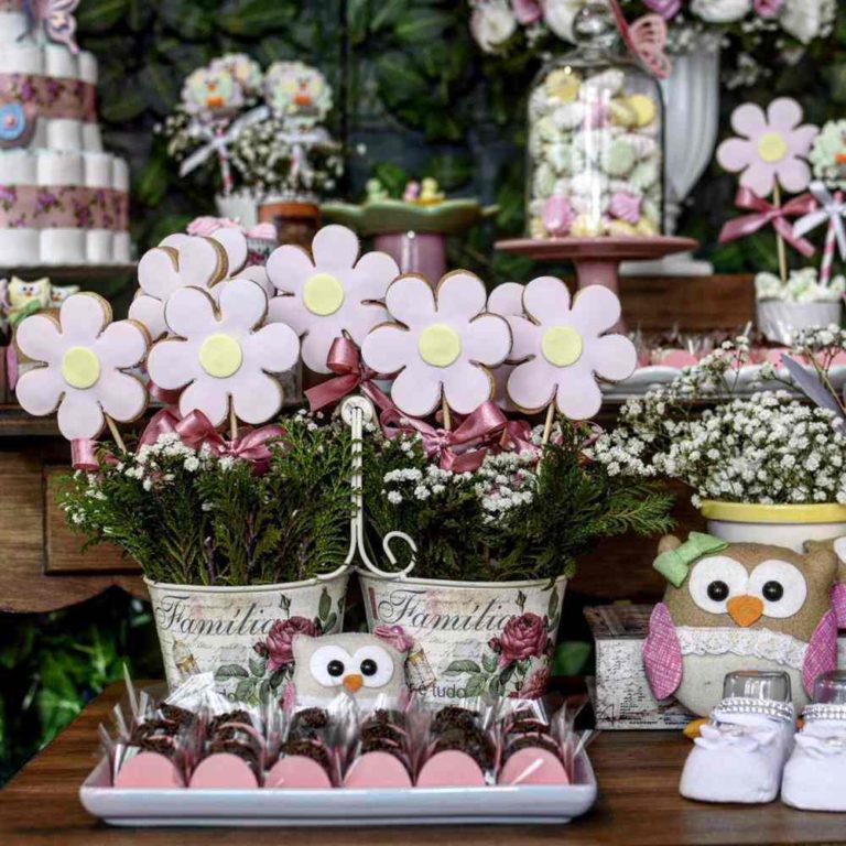 Decoração de chá de fralda: 50 ideias simples e fofas para a festa