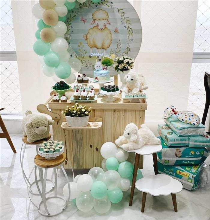 cha de bebe decorado