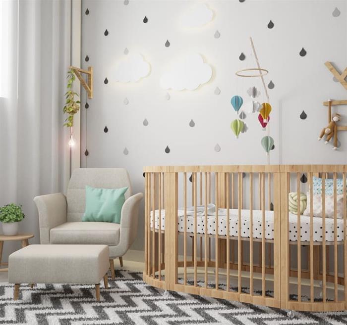 quarto de bebe masculino completo