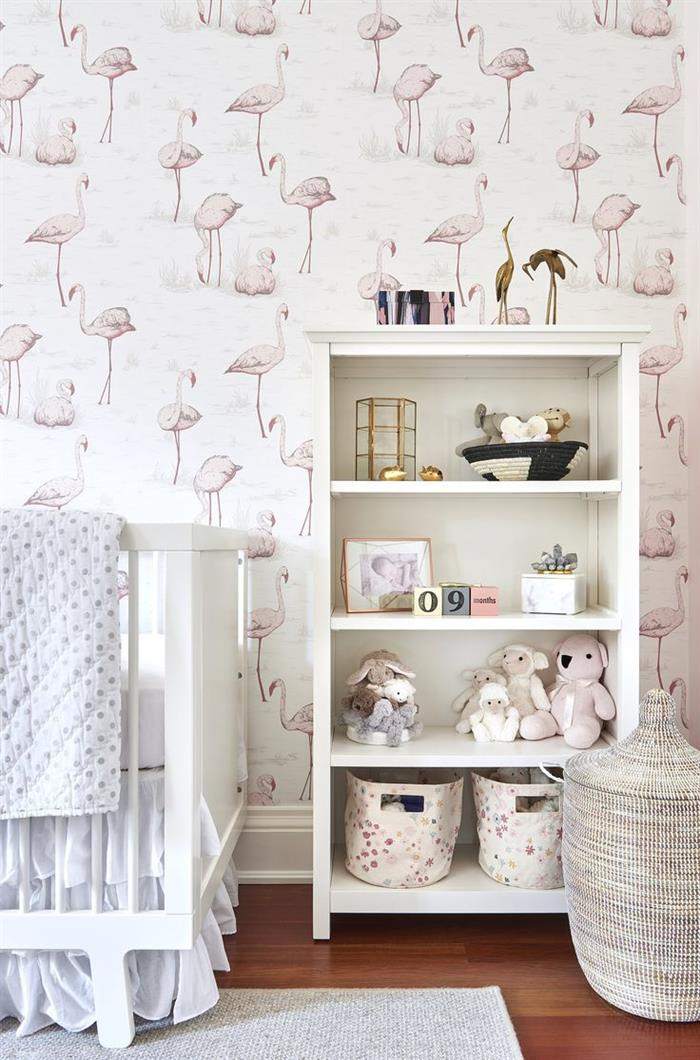 quarto de bebe branco