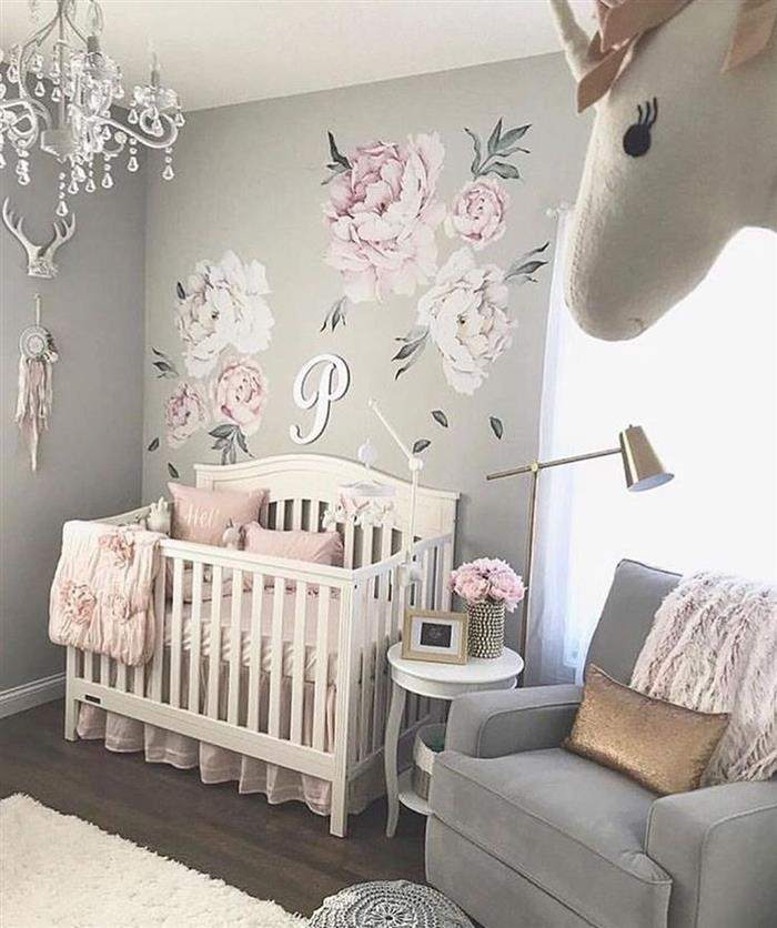 quarto de bebe feminino estilo provençal