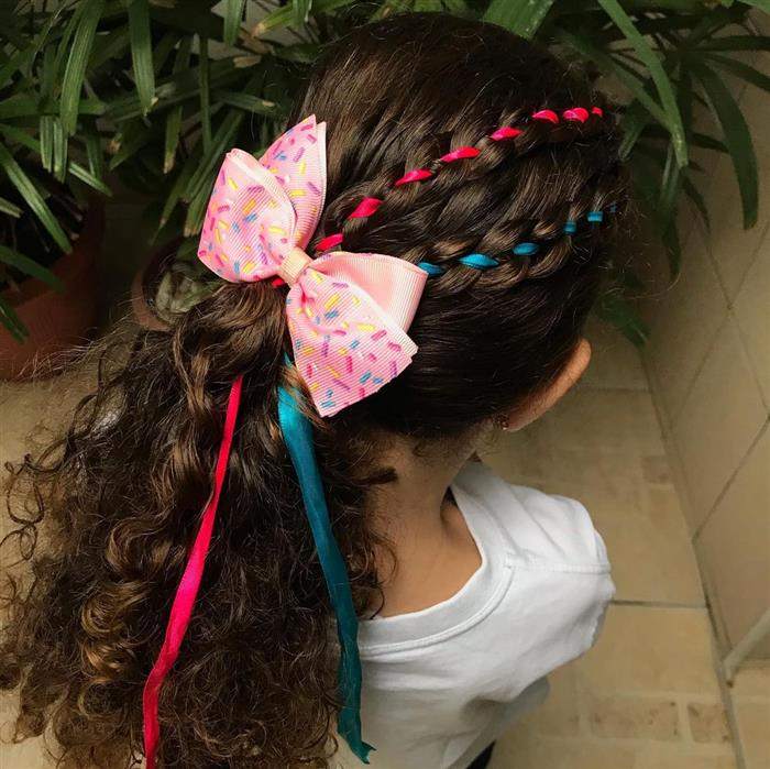 Penteado infantil para a escola: ideias simples para a volta às aulas