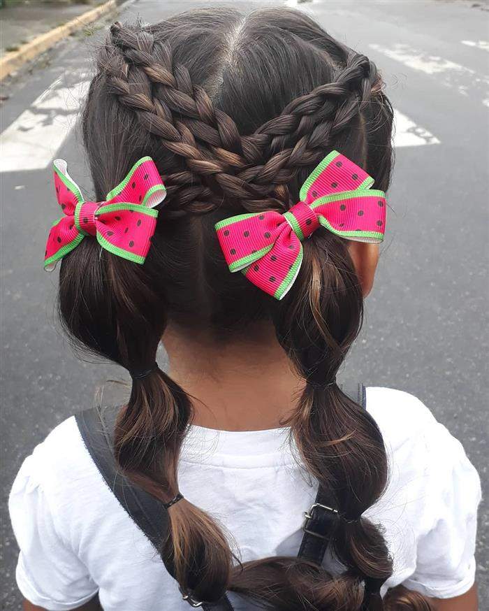 Penteado infantil para a escola: ideias simples para a volta às aulas