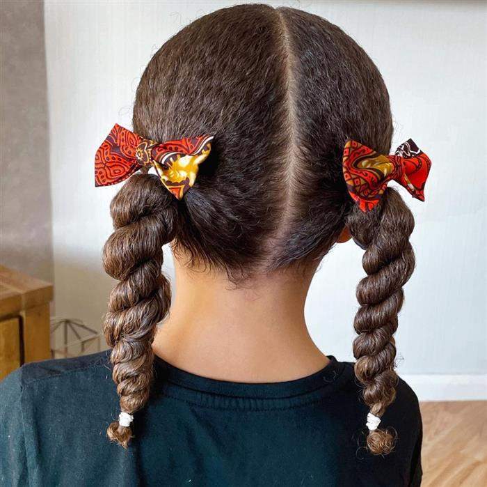 penteado infantil em cabelo crespo