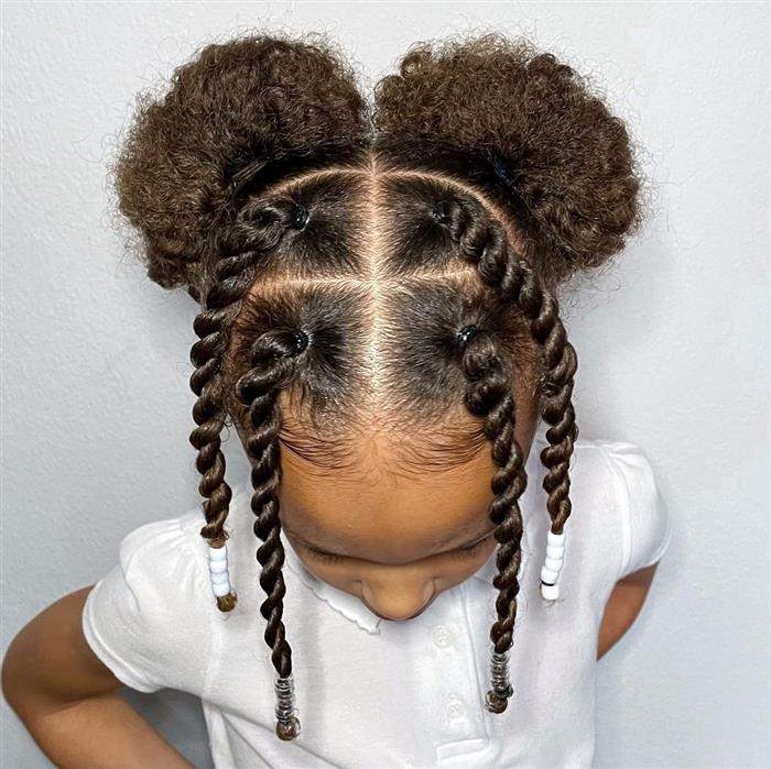 penteado infantil para escola com maria chiquinha