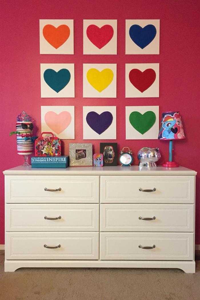 Decoração de quarto infantil feminino gastando pouco