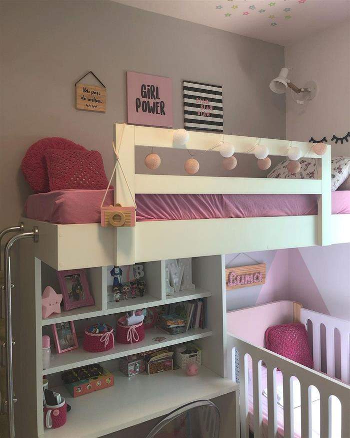 decoração de quarto infantil e bebe juntos