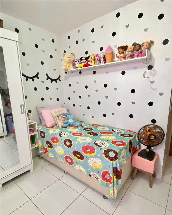 decoração de quarto infantil feminino simples e barato