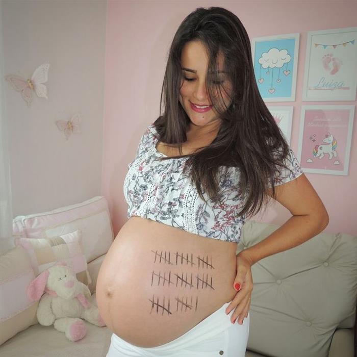 fotos de gravida com a barriga pintada