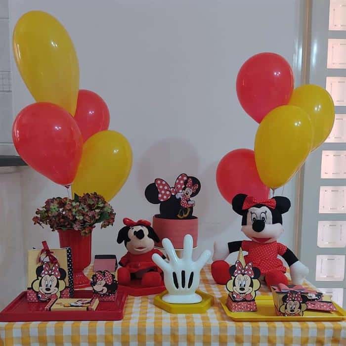 mesversario minnie simples