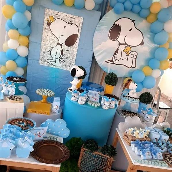 decoracao cha de bebe snoopy