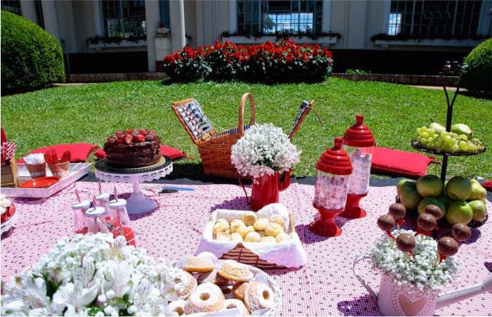 festa de piquenique infantil