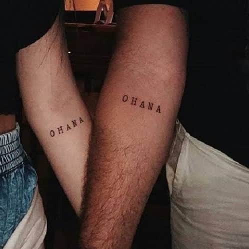 tatuagem mae e filho fazer juntos