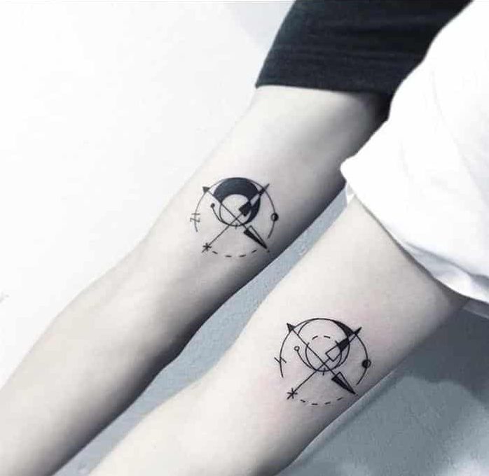 tatuagens para mãe e filho fazerem juntos