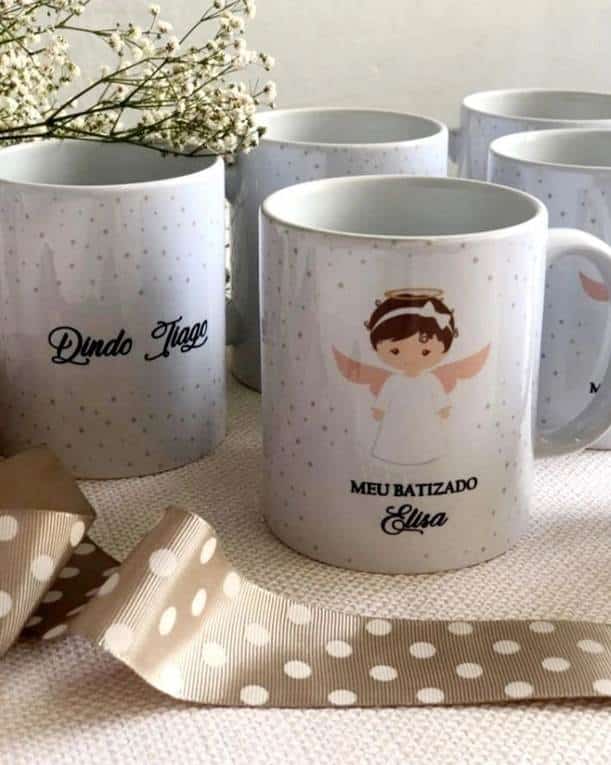 Caneca para padrinho de batismo