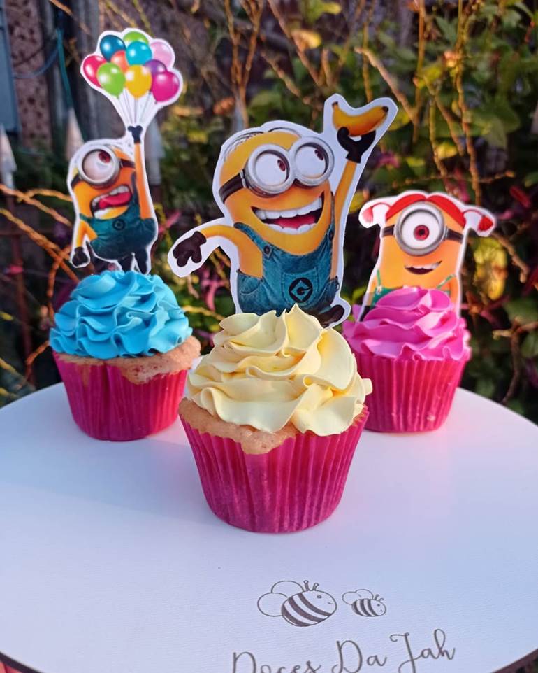 Cupcakes de Minnions