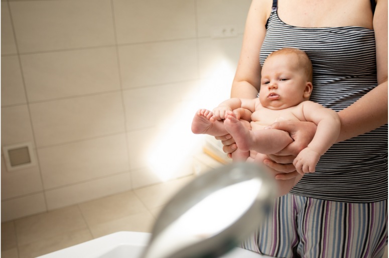 como fazer higiene natural em bebe