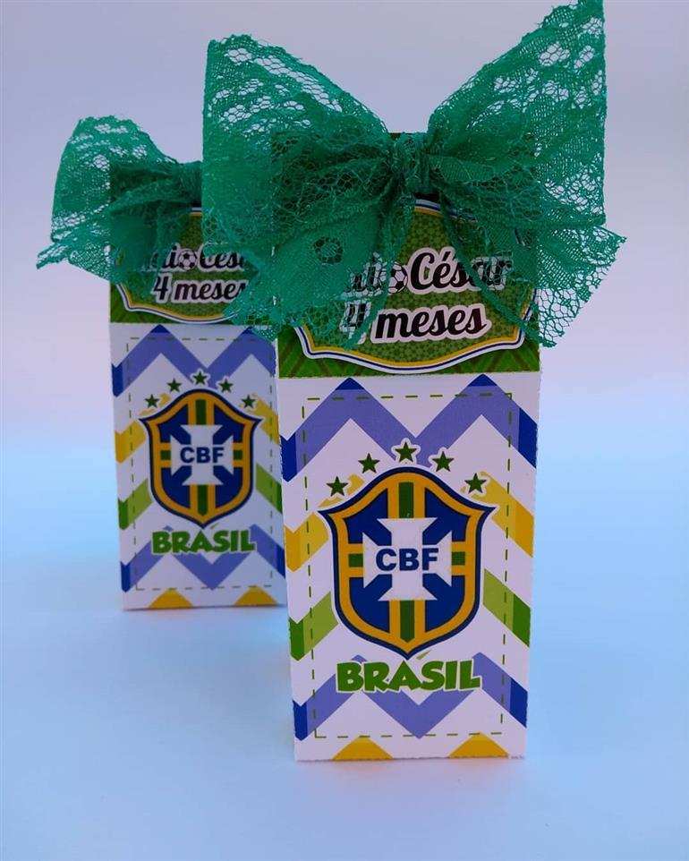 caixa milk do brasil com laço