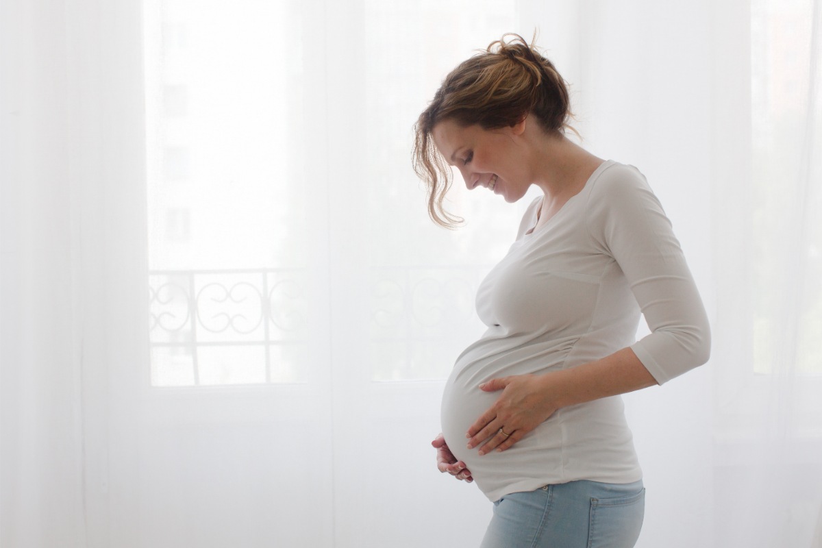 Com quantas semanas o bebê sobe para barriga