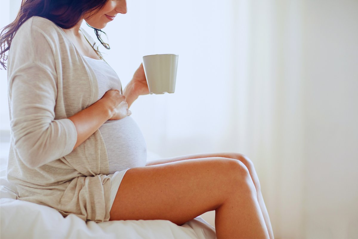 grávida pode tomar café com leite