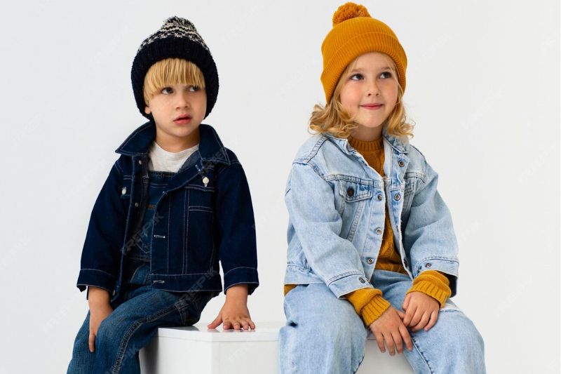 crianças modelos
